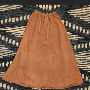 Chic Brown A-Line Women's Skirt